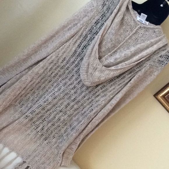 💞SAY WHAT 💞tassels drape open cardigan - Picture 9 of 12